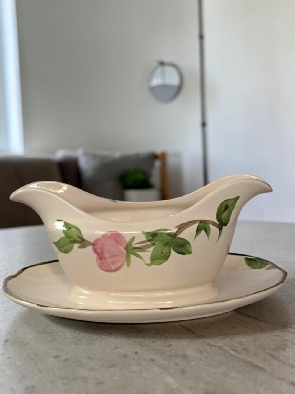 Franciscan Desert Rose Gravy Boat made in England